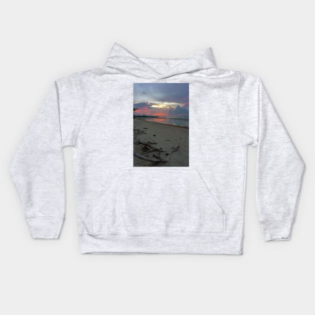 Siquijor Sunset Dreamscape Kids Hoodie by likbatonboot